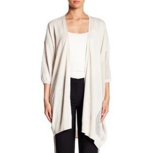All Saints Cast Linen Blend Oversized Cardigan - Picture 6 of 6